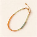 Sunset Three-Tone Beaded Bracelet