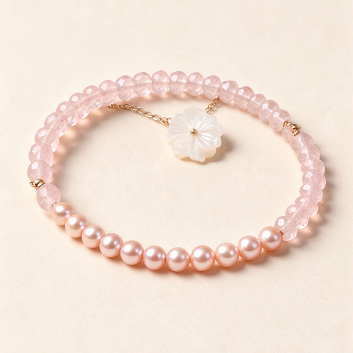 Rose Crystal Bracelet