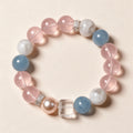 Pastel Gemstone Beaded Bracelet